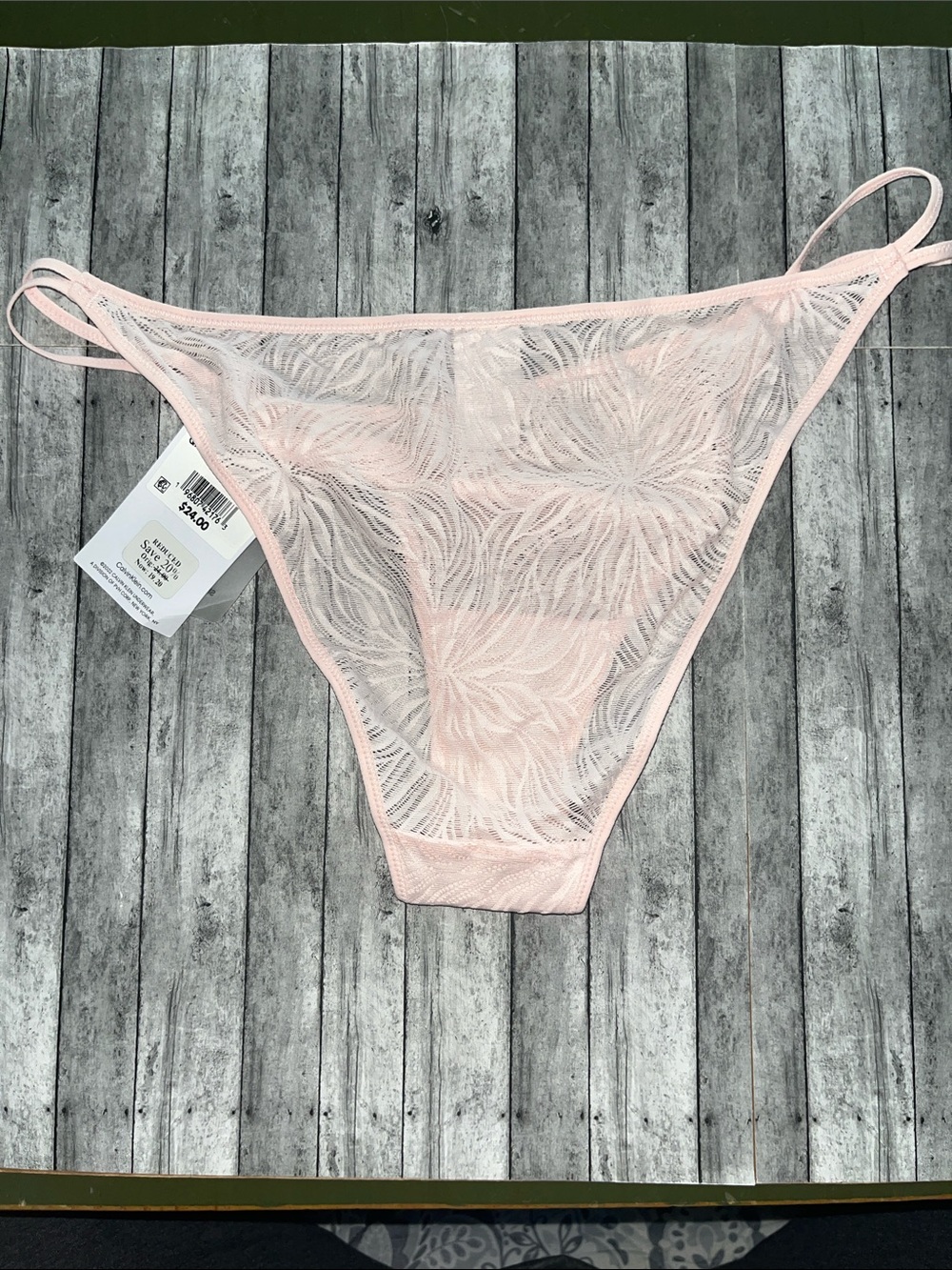 Calvin Klein Pale Pink Sheer